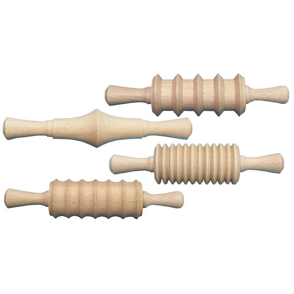 CK-3748 - Clay Rolling Pins Set Of 4 in Clay & Clay Tools