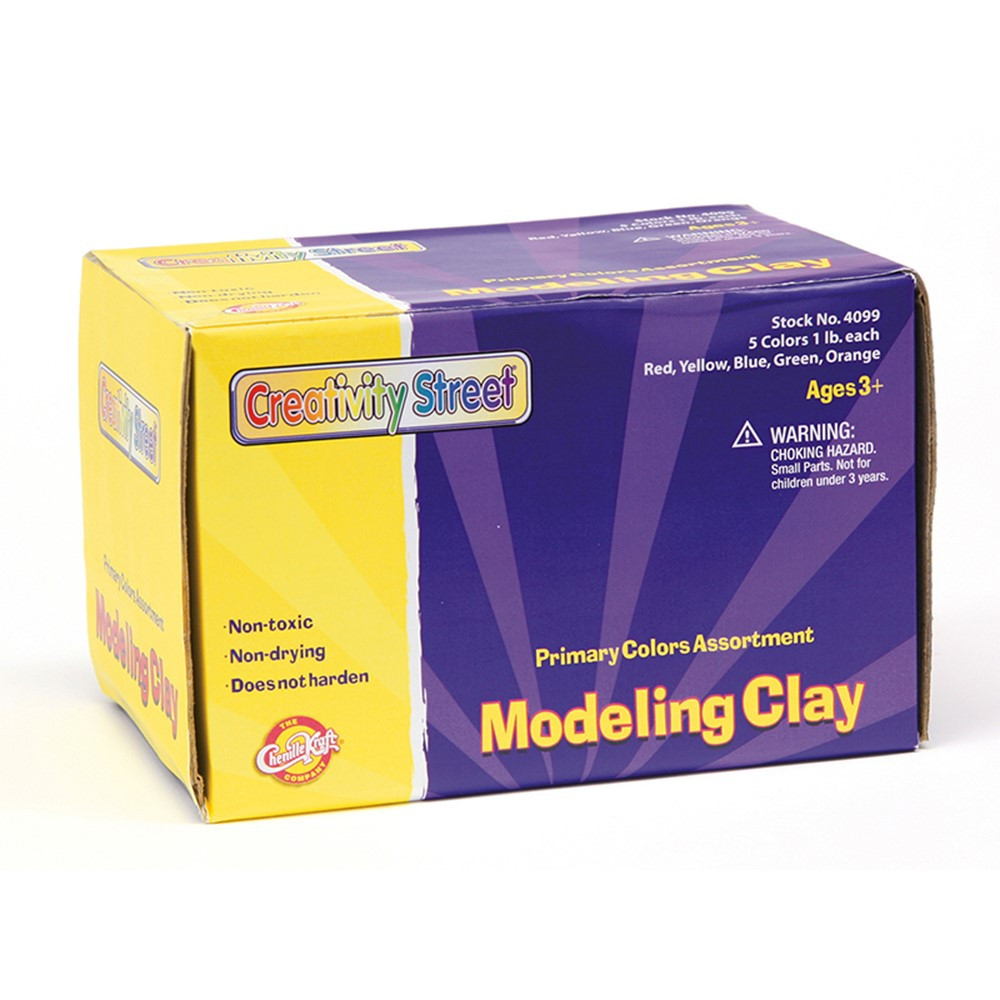 CK-4099 - Creativity Street Modeling Clay 5Lb Assortment in Clay & Clay Tools