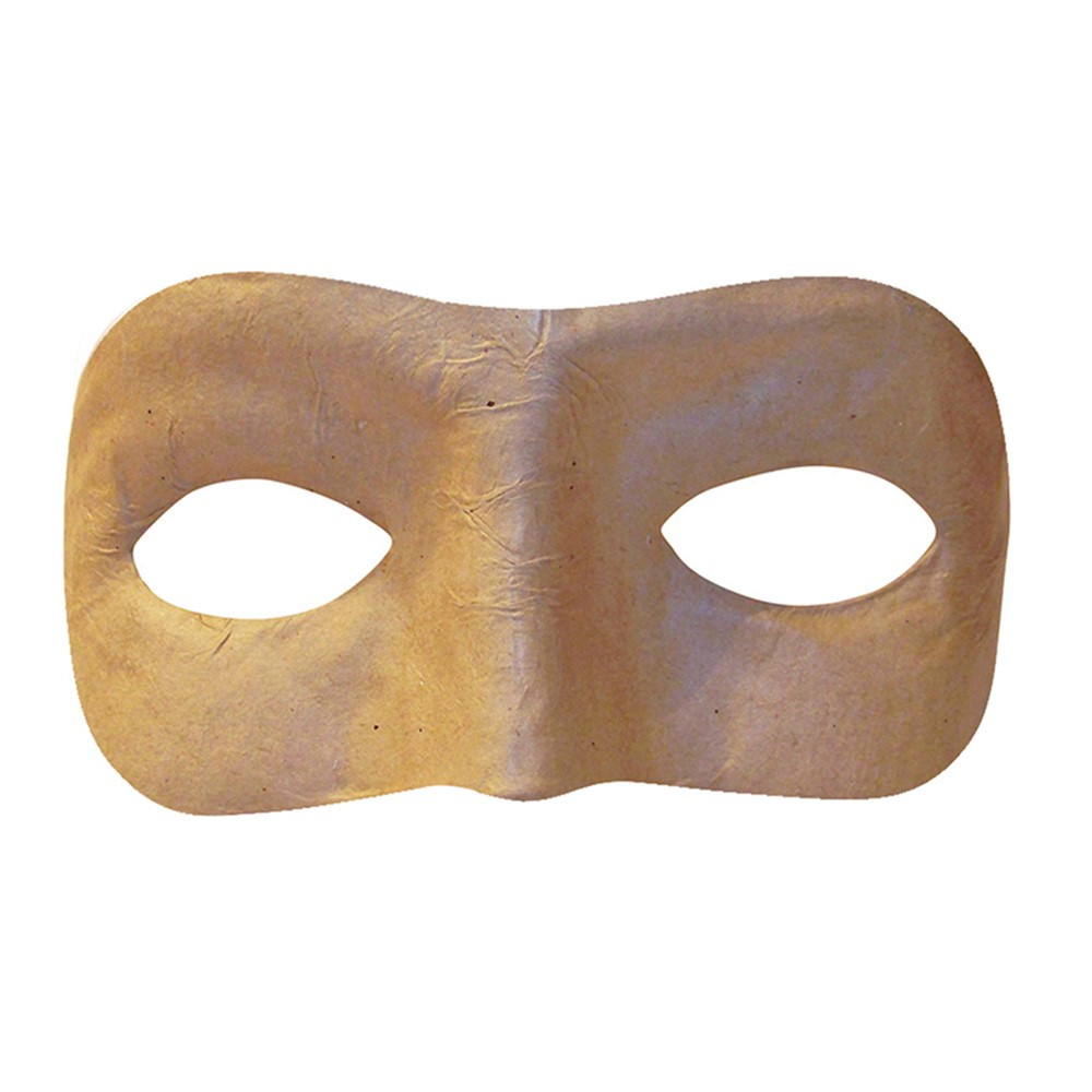 CK-4193 - Paper Mache Mask Half in Paper Mache