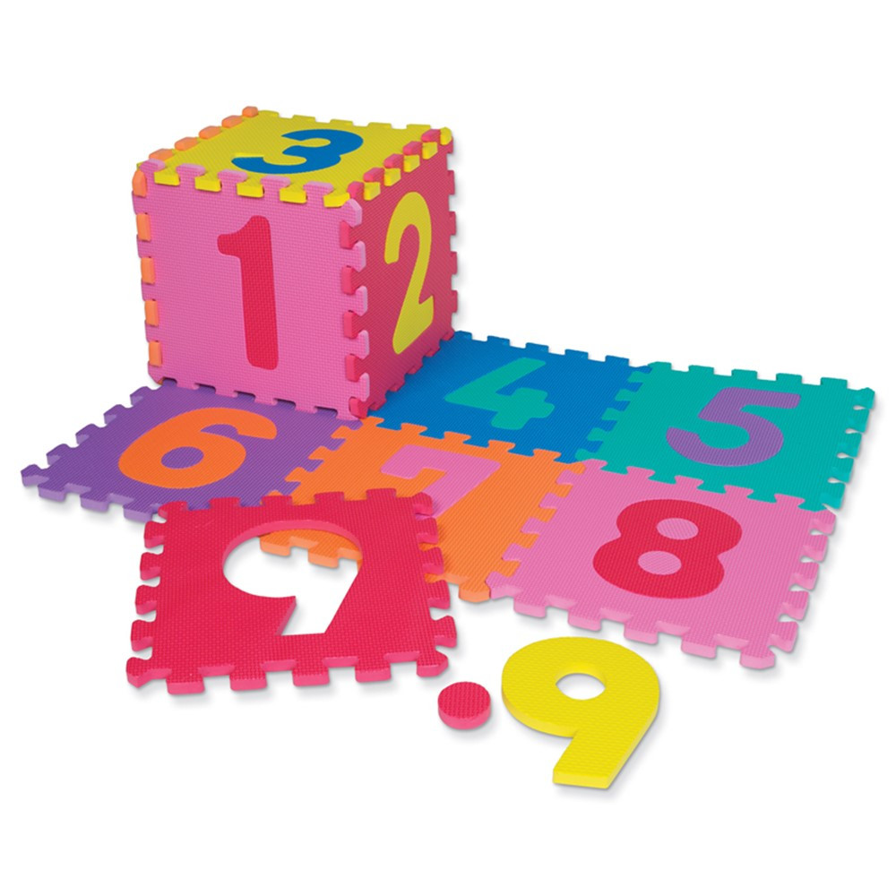 CK-4382 - Wonderfoam Number Puzzle Mat in Foam