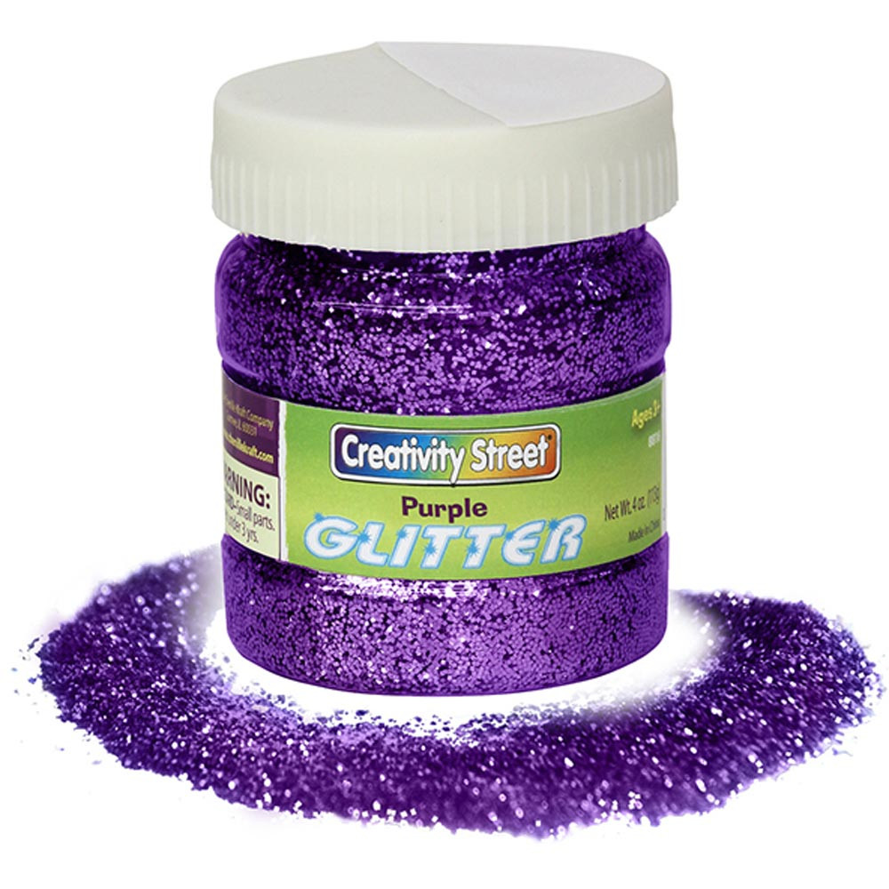 CK-8821 - Glitter 4 Oz. Purple in Glitter