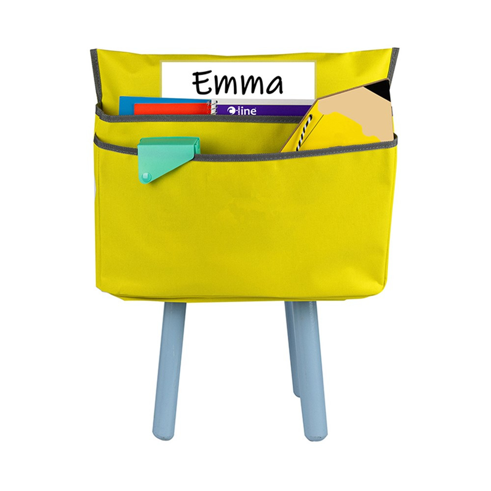 Small Chair Cubbie, 12", Sunny Yellow - CLI10412 | C-Line Products Inc | Desk Accessories