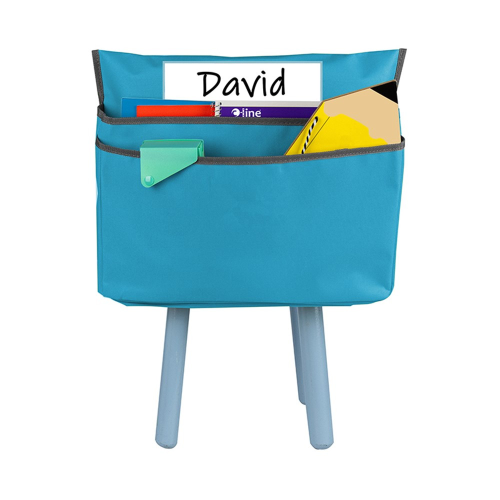 Medium Chair Cubbie, 15", Seaside Blue - CLI10415 | C-Line Products Inc | Desk Accessories