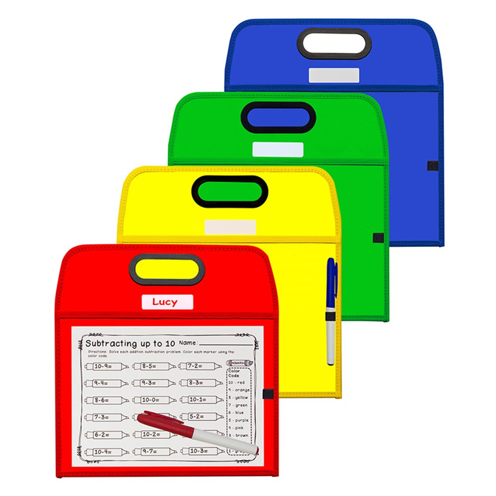 Portable Dry Erase Pocket - CLI40210 | C-Line Products Inc | Dry Erase Sheets