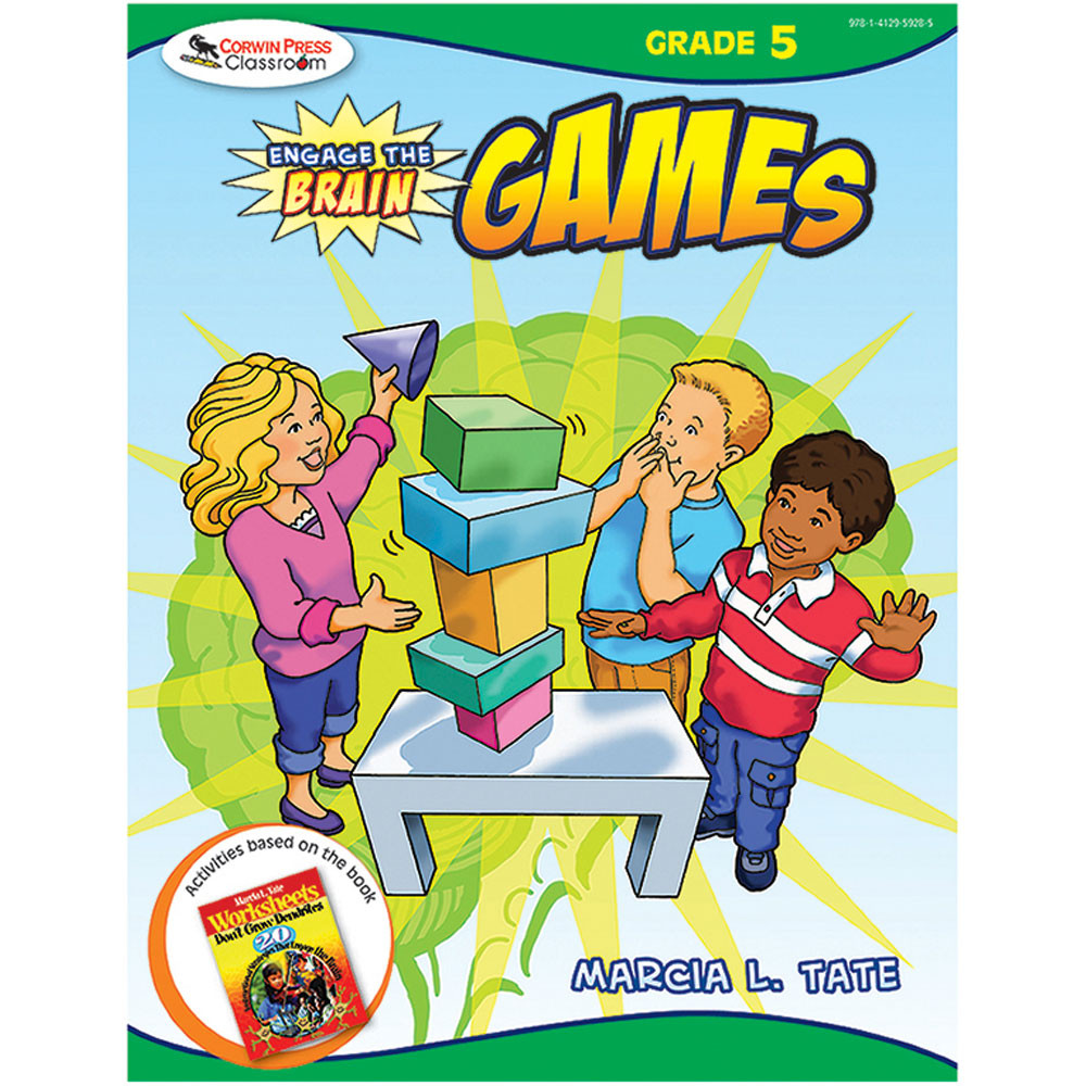 COR9781412959285 - Engage The Brain Games Gr 5 in Games & Activities