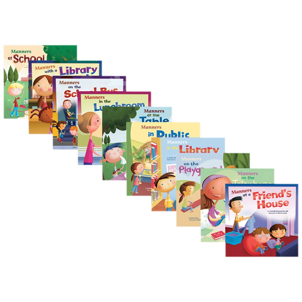 CPB9781404856158 - Way To Be Manners Book Set Of 10 in Social Studies