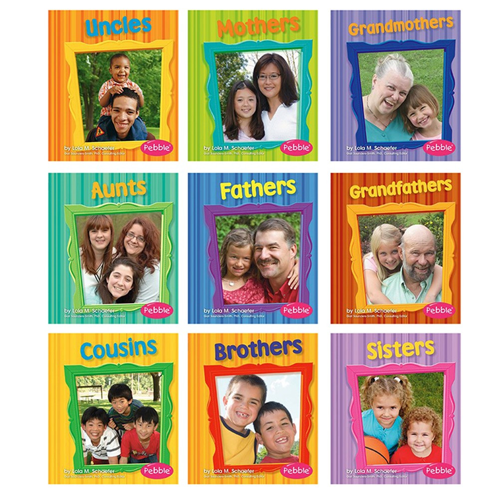 CPB9781429629799 - Families Books Set Of All 10 in Social Studies