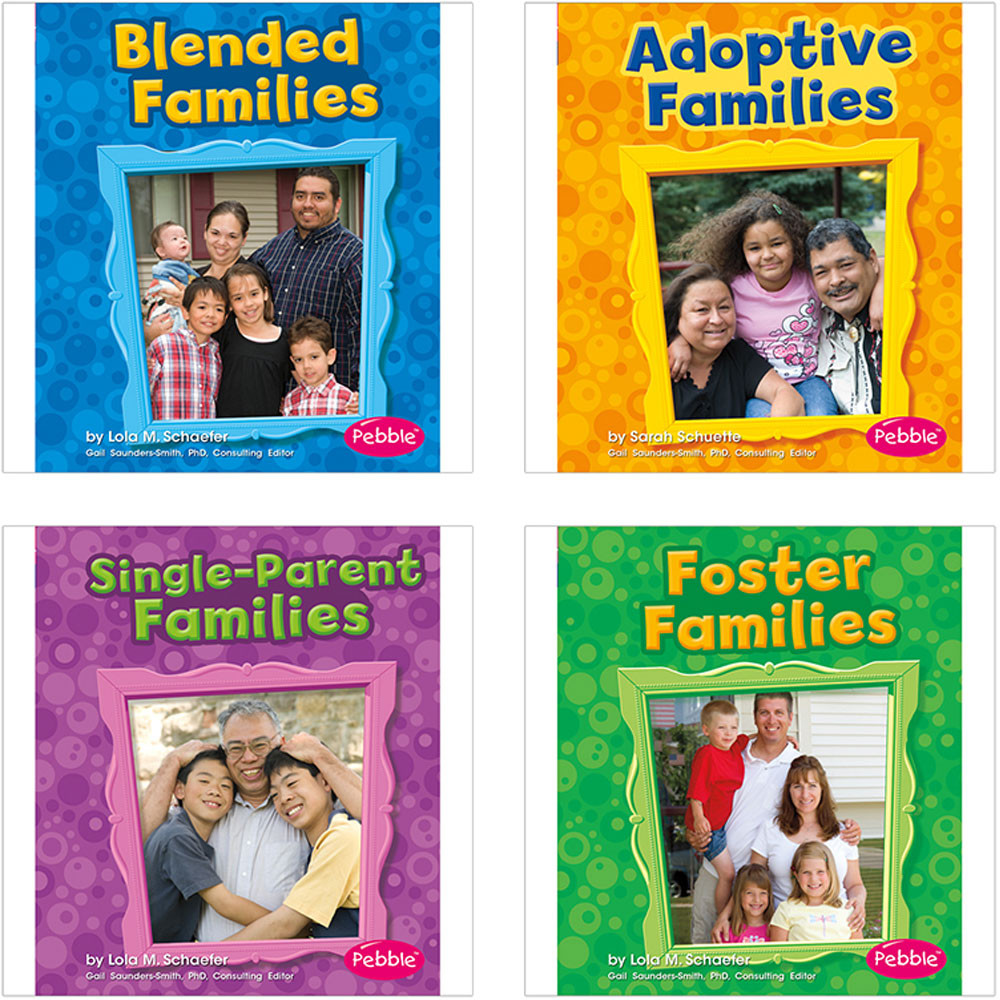 CPB9781429651622 - My Family Book Set Set Of 4 in Social Studies