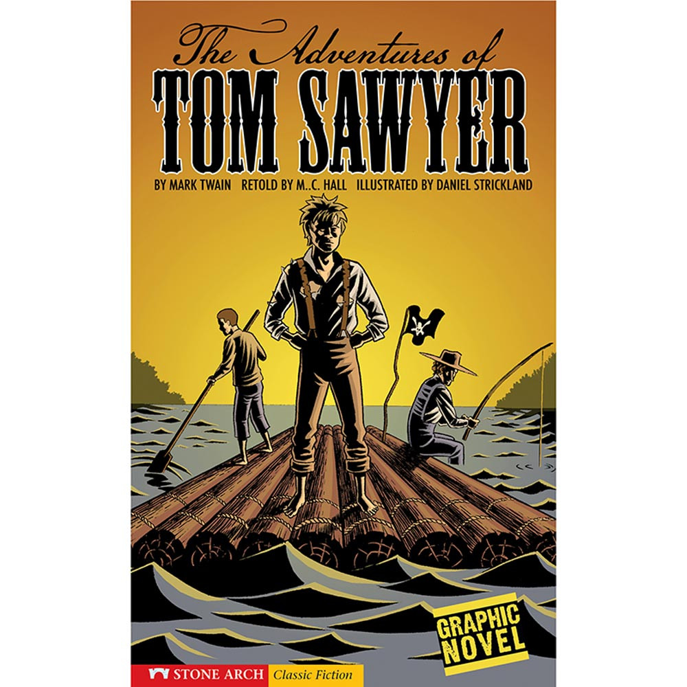 CPB9781598892208 - The Adventures Of Tom Sawyer Graphic Novel in Classics