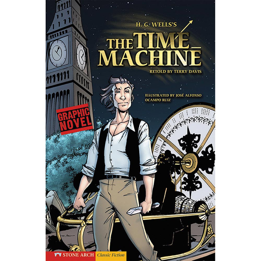 CPB9781598898897 - The Time Machine Graphic Novel in Classics