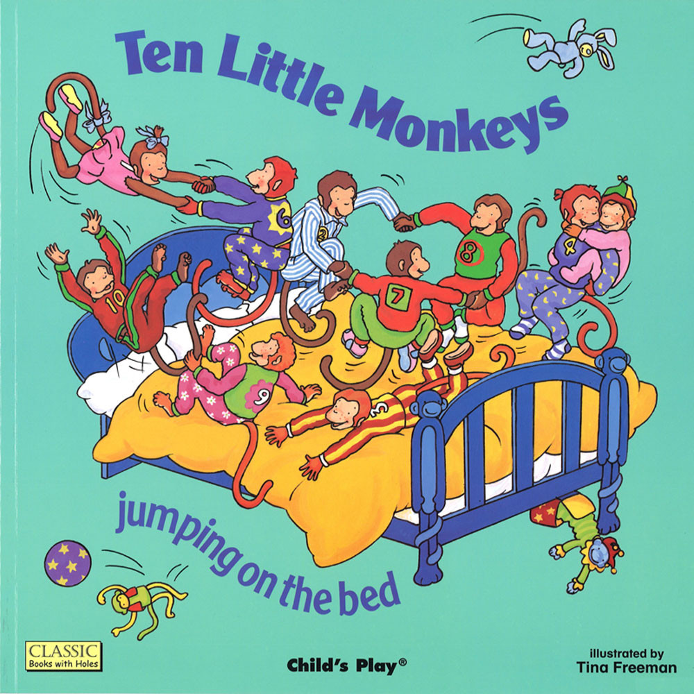 CPY0859538885 - Classic Books-W-Holes Ten Little Monkeys in Classics