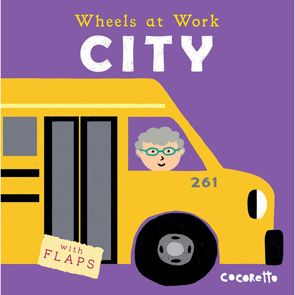 CPY9781786280817 - Wheels At Work Board Books City in Big Books