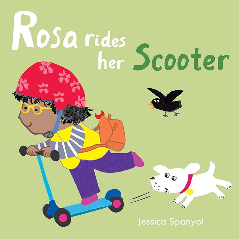 Rosa Rides her Scooter Board Book - CPY9781786281234 | Childs Play Books | Classroom Favorites