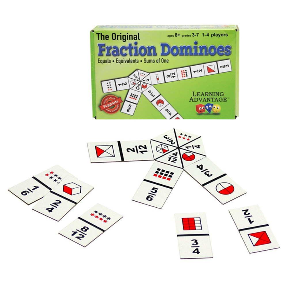 CRE4080 - Fraction Dominoes Game in Dominoes