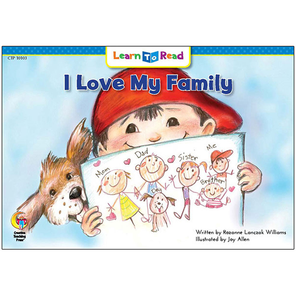 CTP10103 - I Love My Family Learn To Read in Learn To Read Readers