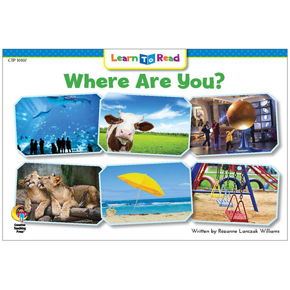 CTP10107 - Where Are You Learn To Read in Learn To Read Readers