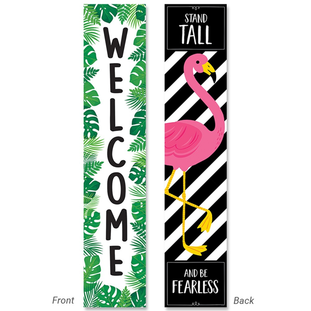 Palm Paradise Welcome Double-Sided Banner - CTP10238 | Creative Teaching Press | Banners