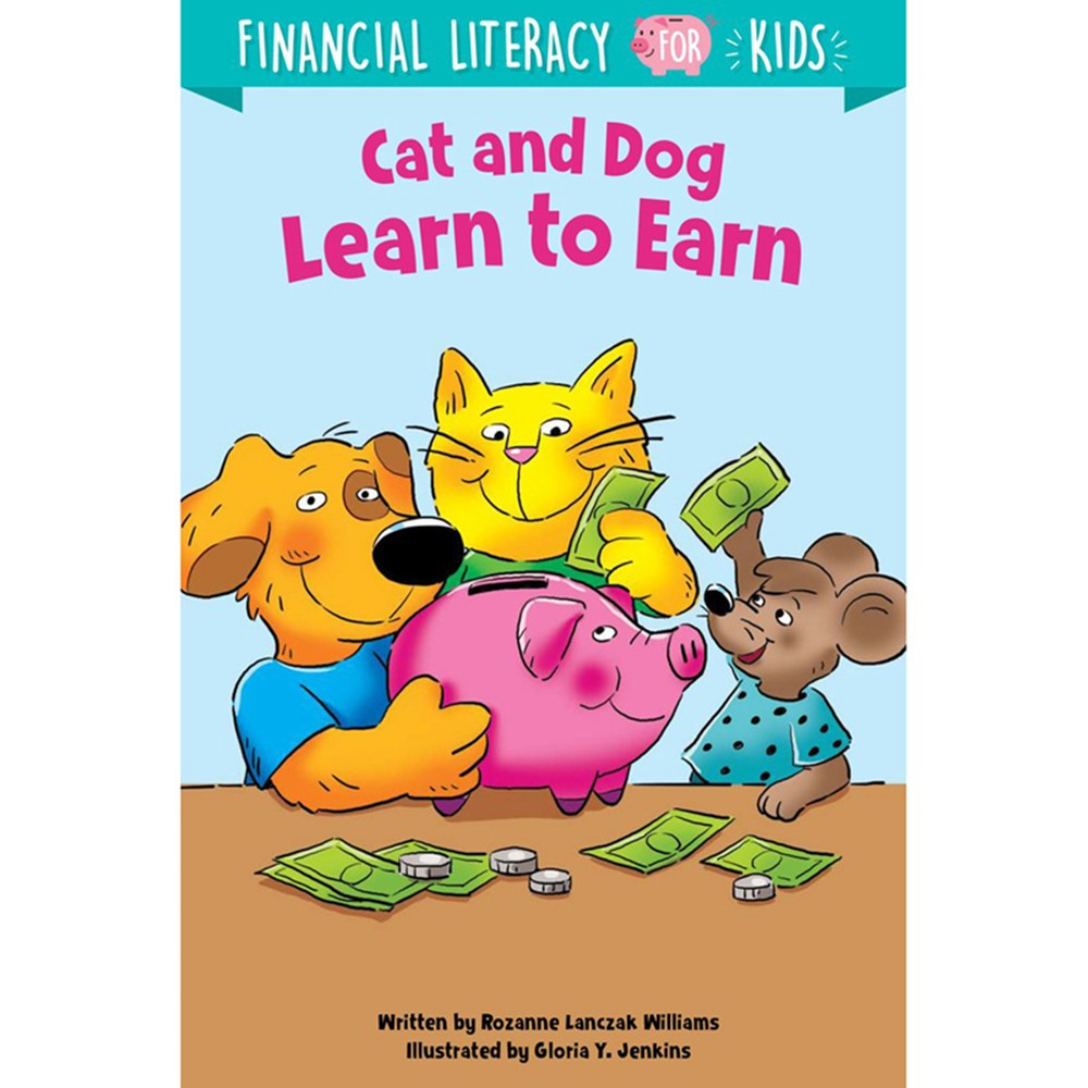 Cat and Dog Learn to Earn - CTP10259 | Creative Teaching Press | Activity Books