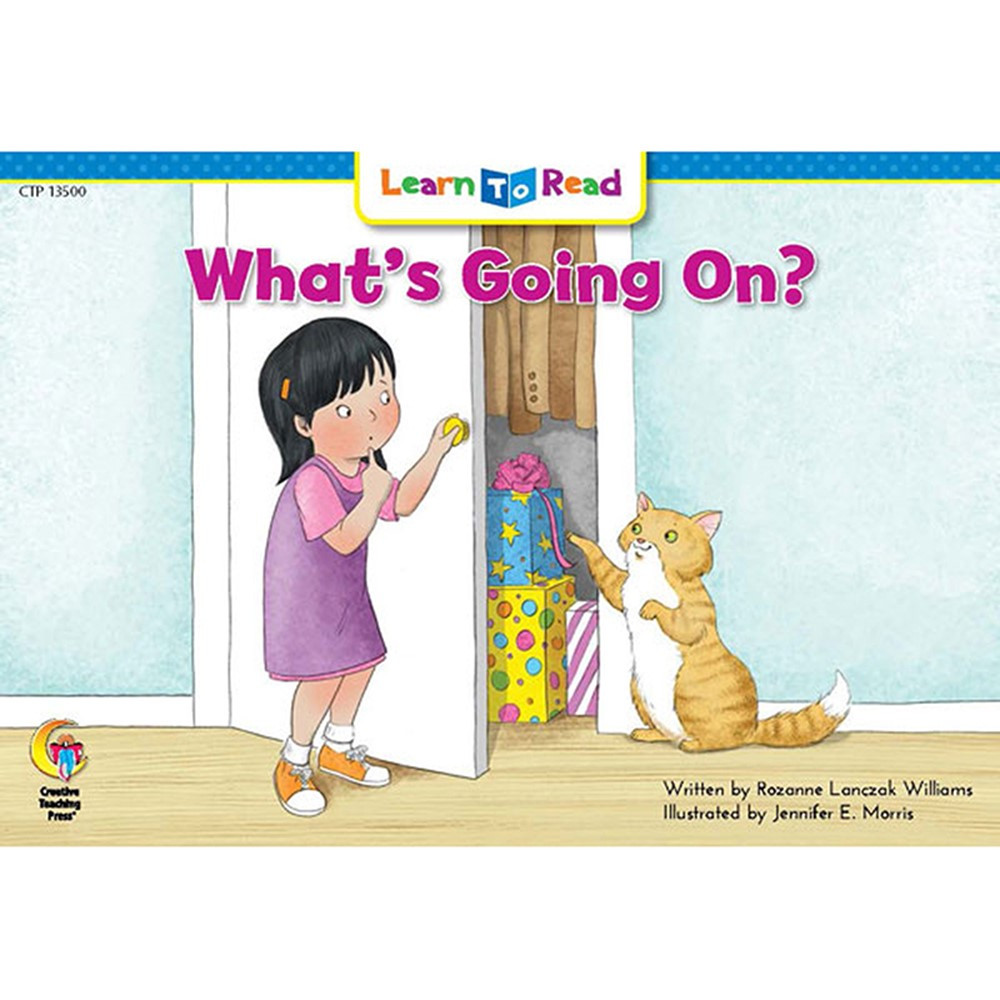 CTP13500 - Whats Going On Learn To Read in Learn To Read Readers