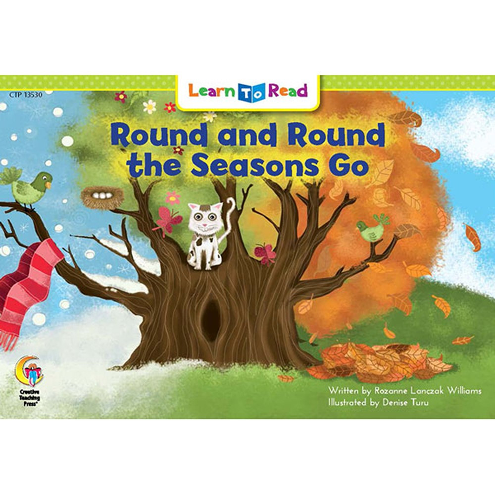 CTP13530 - Round And Round The Season Go Learn To Read in Learn To Read Readers