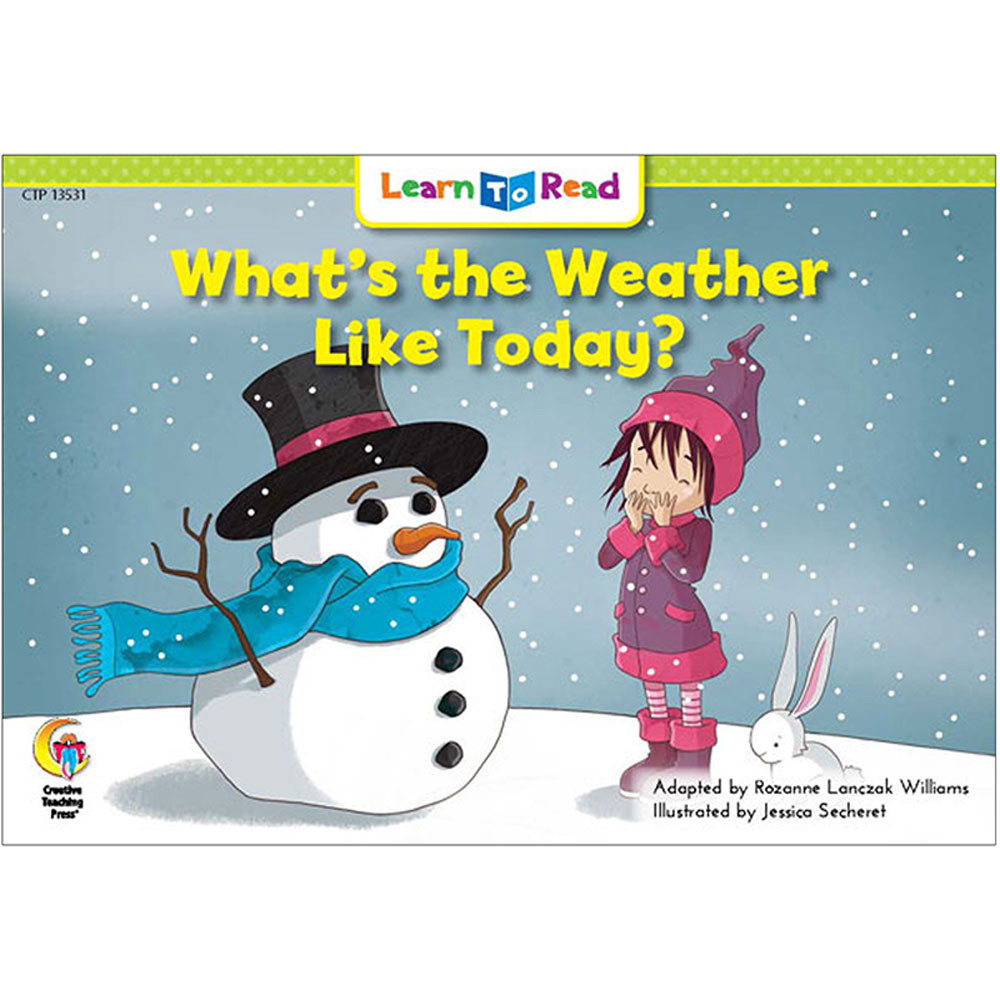 CTP13531 - Whats The Weather Like Today Learn To Read in Learn To Read Readers