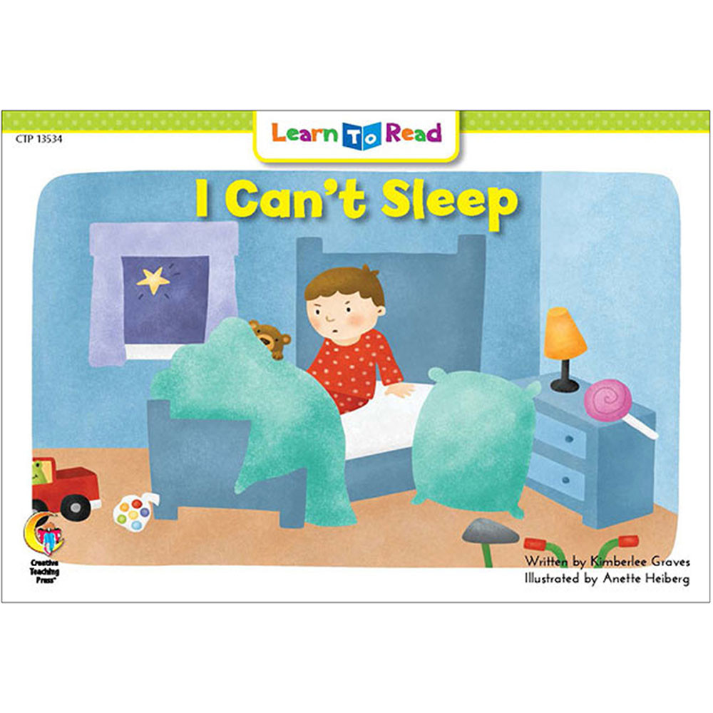 CTP13534 - I Cant Sleep Learn To Read in Learn To Read Readers