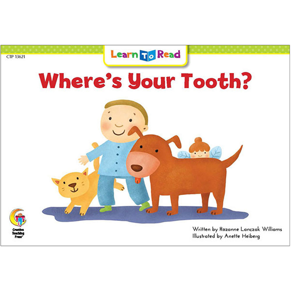 CTP13621 - Wheres Your Tooth Learn To Read in Learn To Read Readers