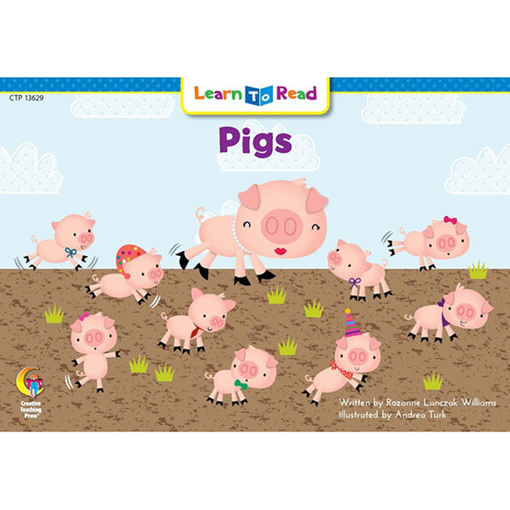 CTP13629 - Pigs Learn To Read in Learn To Read Readers
