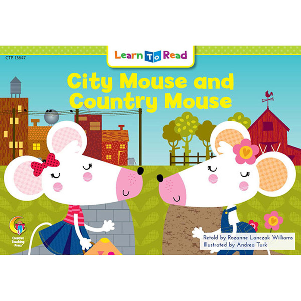 CTP13647 - City Mouse And Country Mouse Learn To Read in Learn To Read Readers