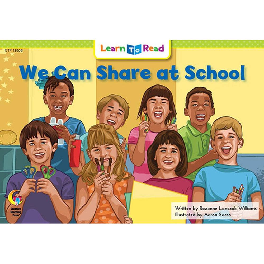 CTP13906 - We Can Share At School Learn Toread in Learn To Read Readers