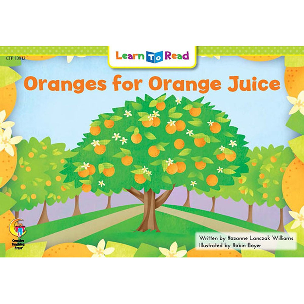 CTP13912 - Oranges For Orange Juice Learn To Read in Learn To Read Readers