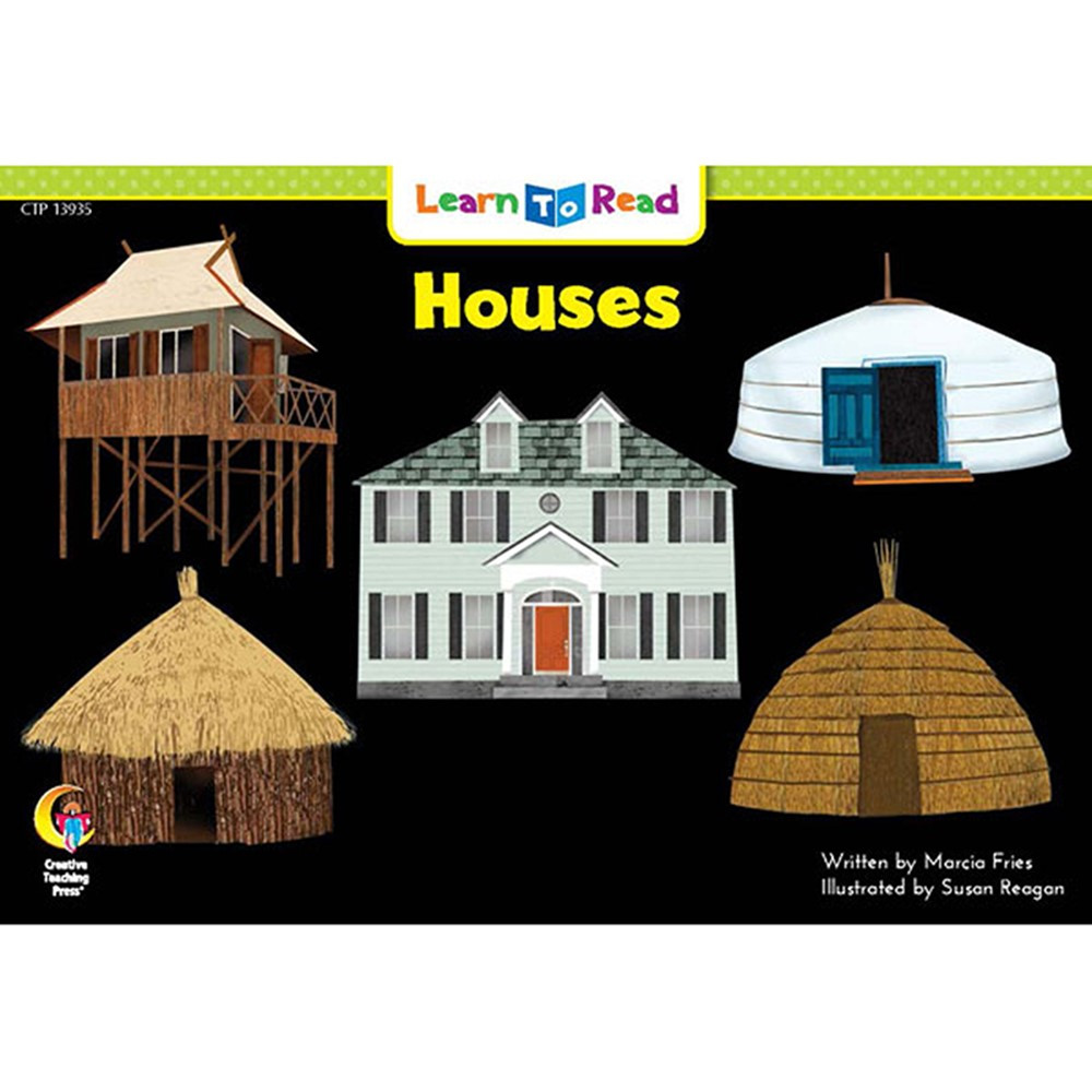 CTP13935 - Houses Learn To Read in Learn To Read Readers