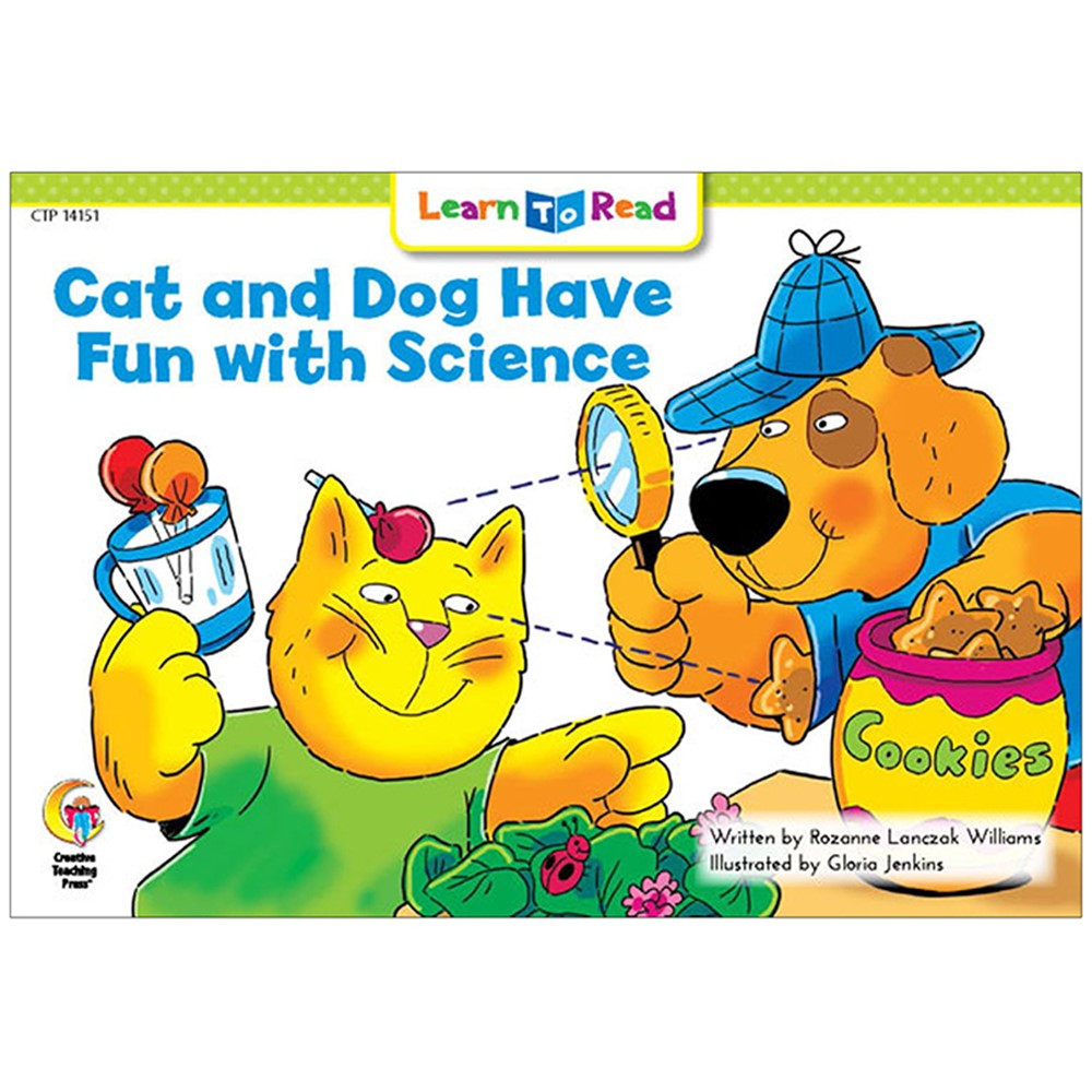 CTP14151 - Cat And Dog Have Fun W Science Learn To Read in Learn To Read Readers
