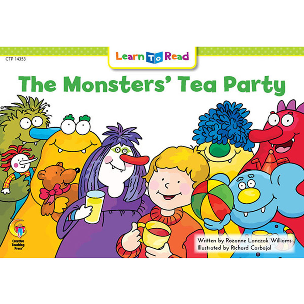 CTP14353 - The Monsters Tea Party Learn Toread in Learn To Read Readers