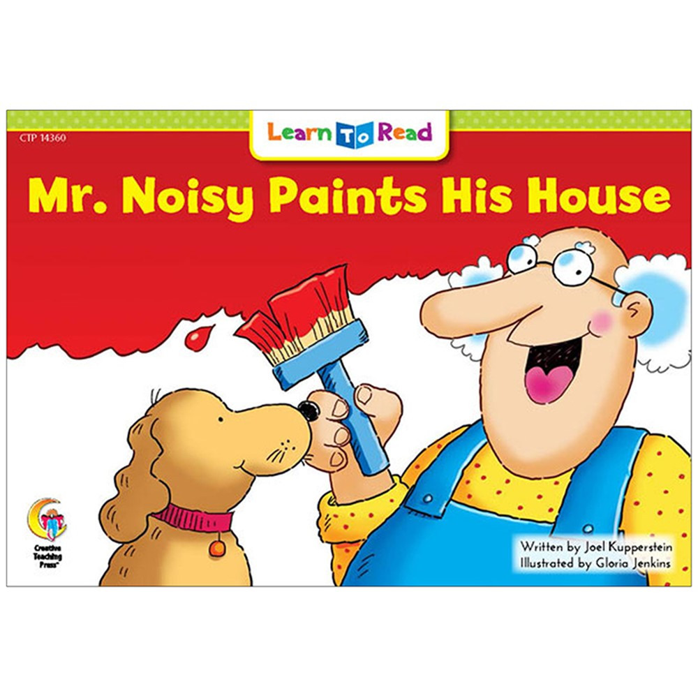 CTP14360 - Mr Noisy Paints His House Learn To Read in Learn To Read Readers