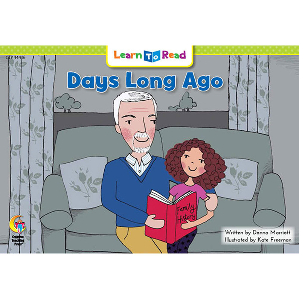 CTP14416 - Days Long Ago Learn To Read in Learn To Read Readers