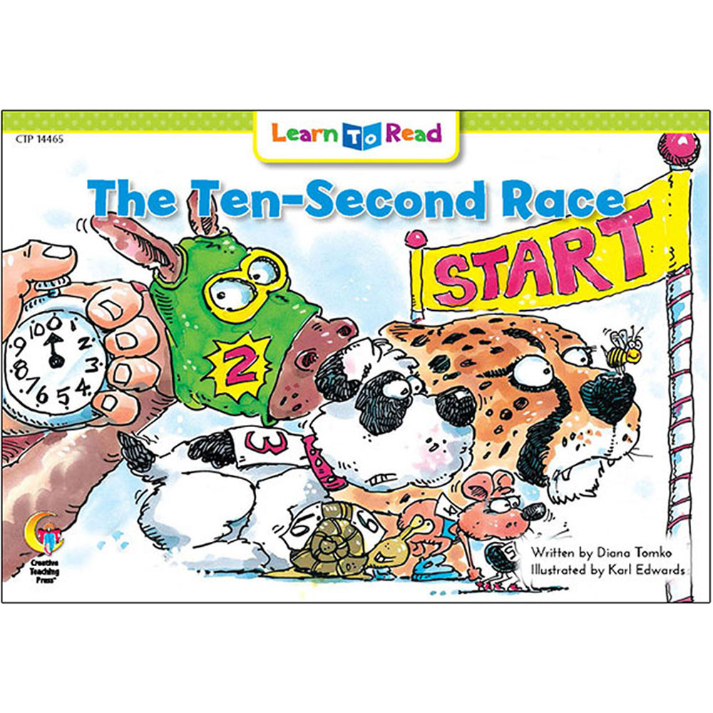 CTP14465 - The Tensecond Race Learn To Read in Learn To Read Readers