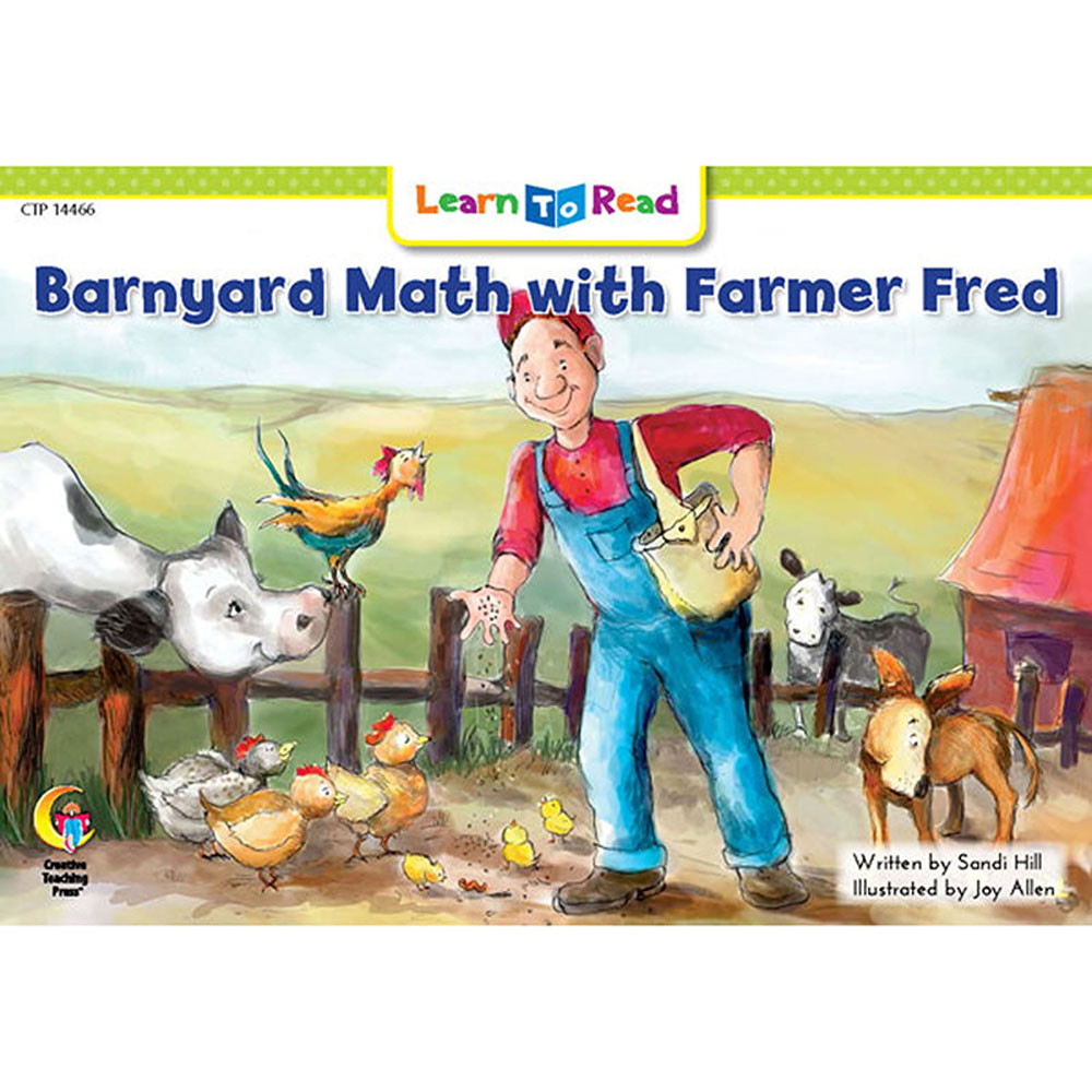 CTP14466 - Barnyard Math W Farmer Fred Learn To Read in Learn To Read Readers