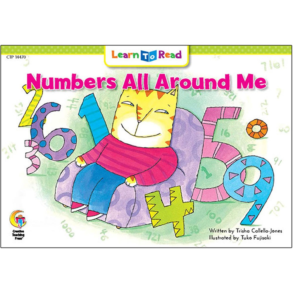 CTP14470 - Numbers All Around Me Learn To Read in Learn To Read Readers