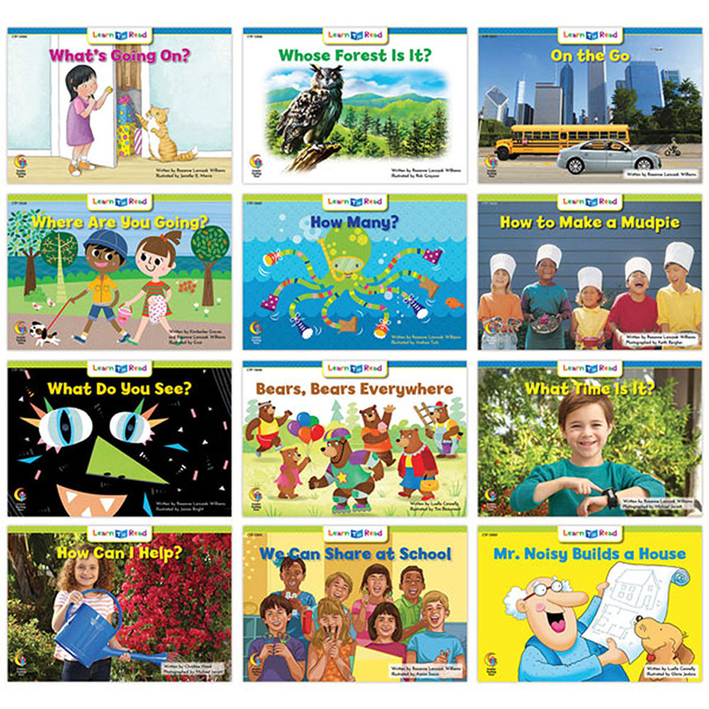CTP18032 - Learn To Read Variety Pk 5 Lvl Cd in Learn To Read Readers