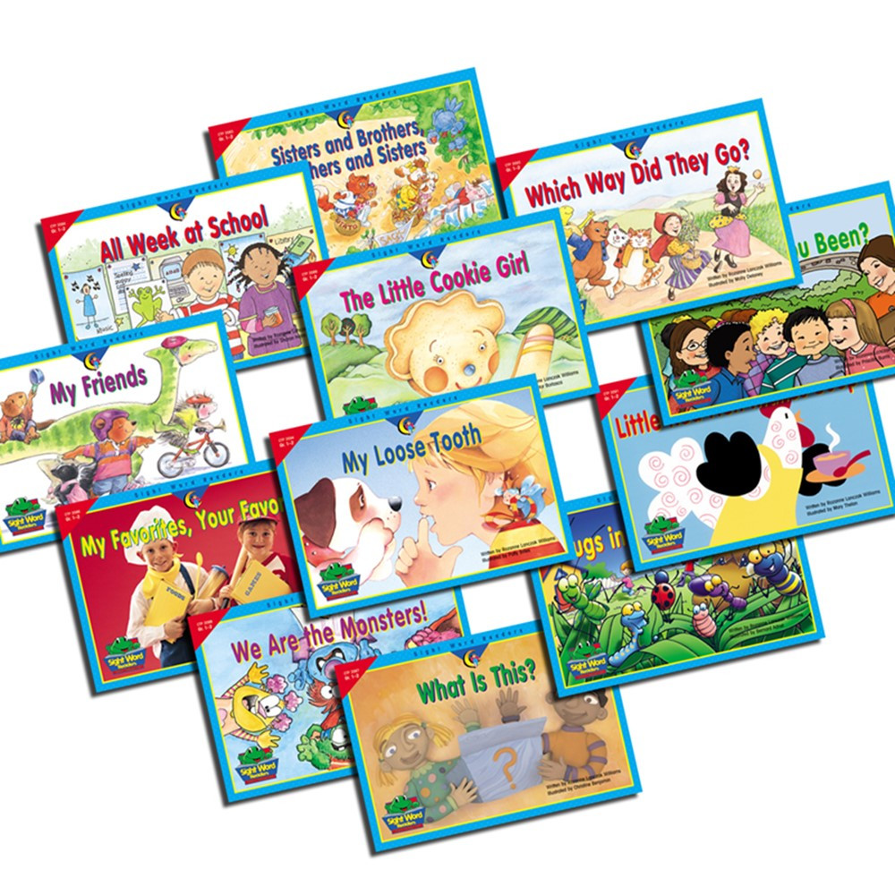CTP3607 - Sight Word Readers 1-2 Variety Pack in Sight Words