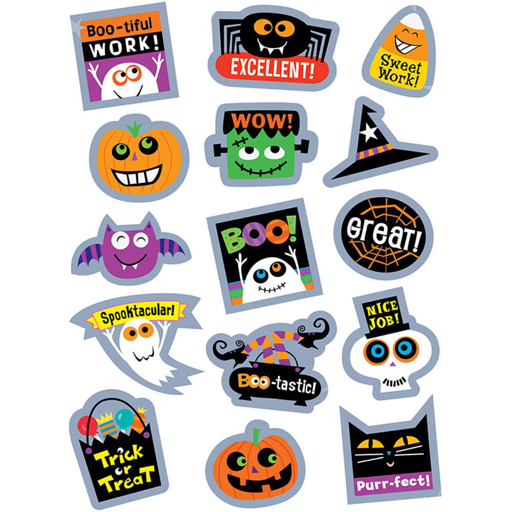 Halloween Rewards Stickers Ctp40 Creative Teaching Press Incentives Motivators Stickers