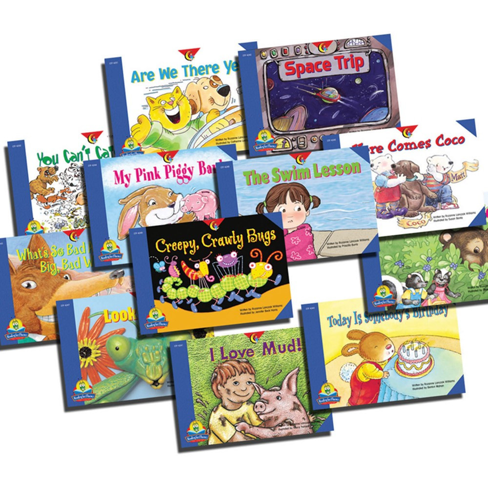 CTP4288 - Reading For Fluency Readers Set 1 Variety Pk in Learn To Read Readers