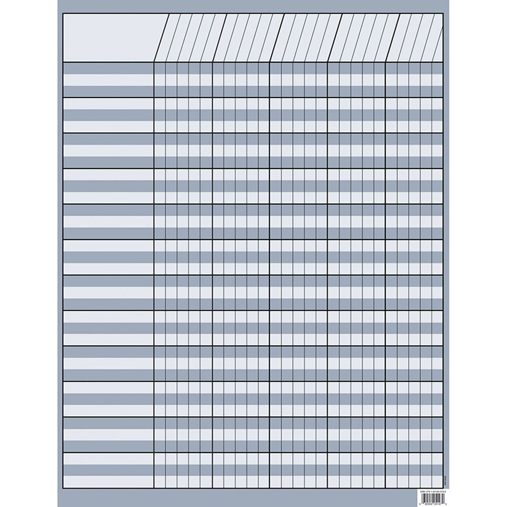 CTP5147 - Slate Grey Incentive Chart in Incentive Charts