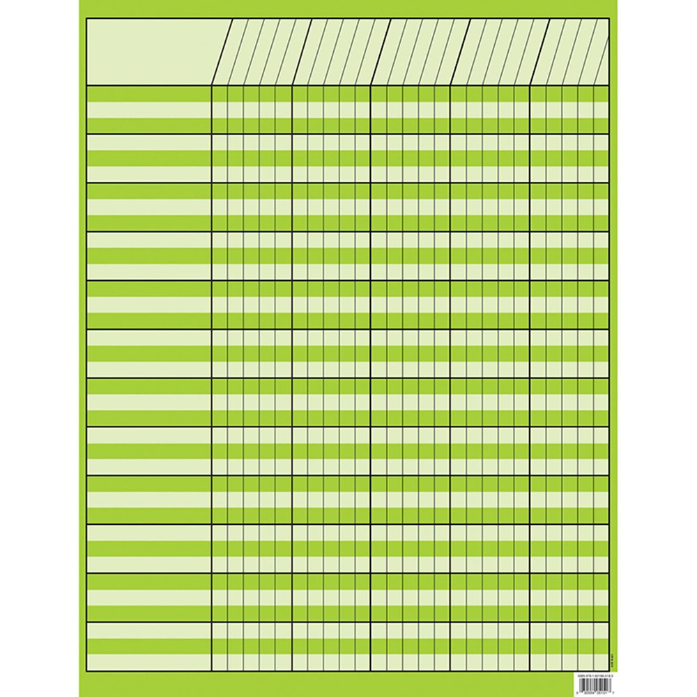 CTP5151 - Lime Green Incentive Chart in Incentive Charts