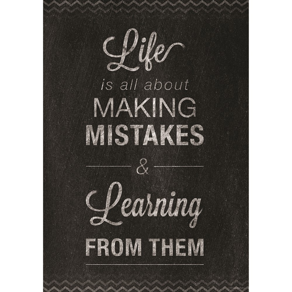CTP6681 - Mistakes Poster in Motivational