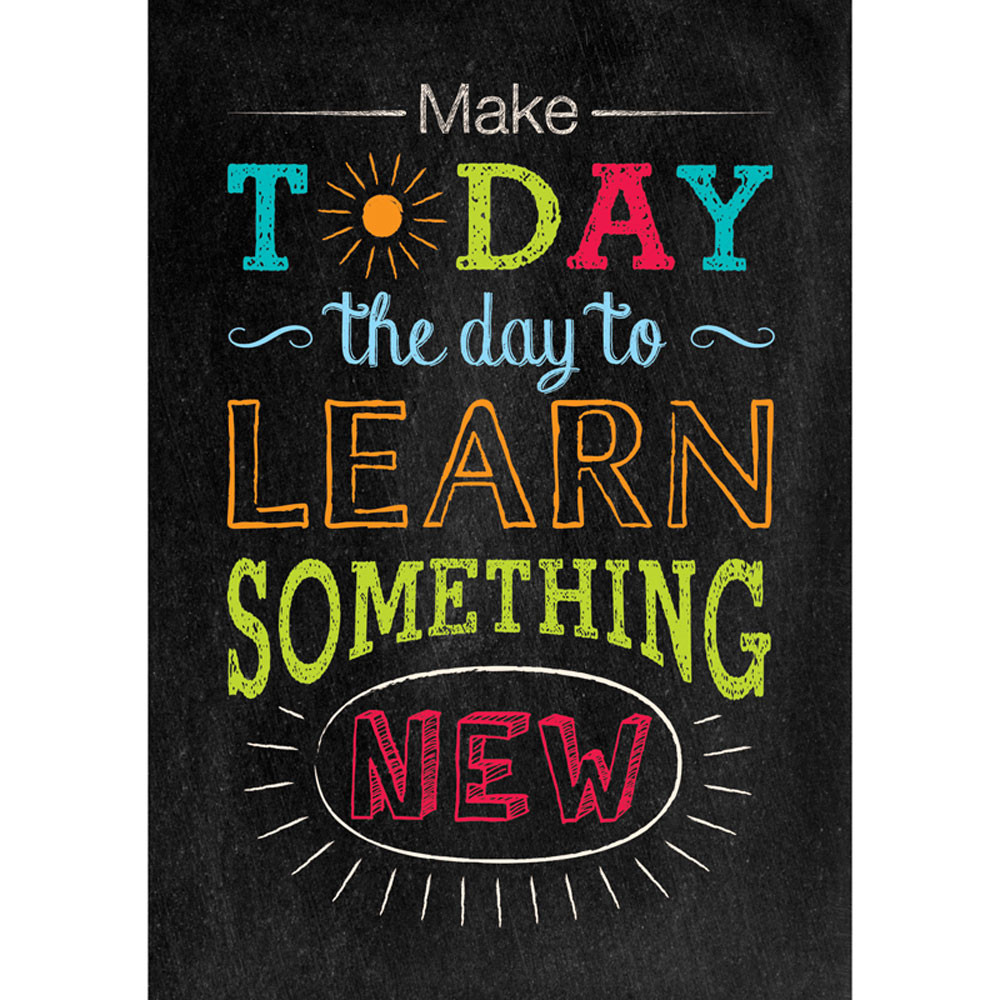 CTP6683 - Make Today The Day To Poster in Motivational