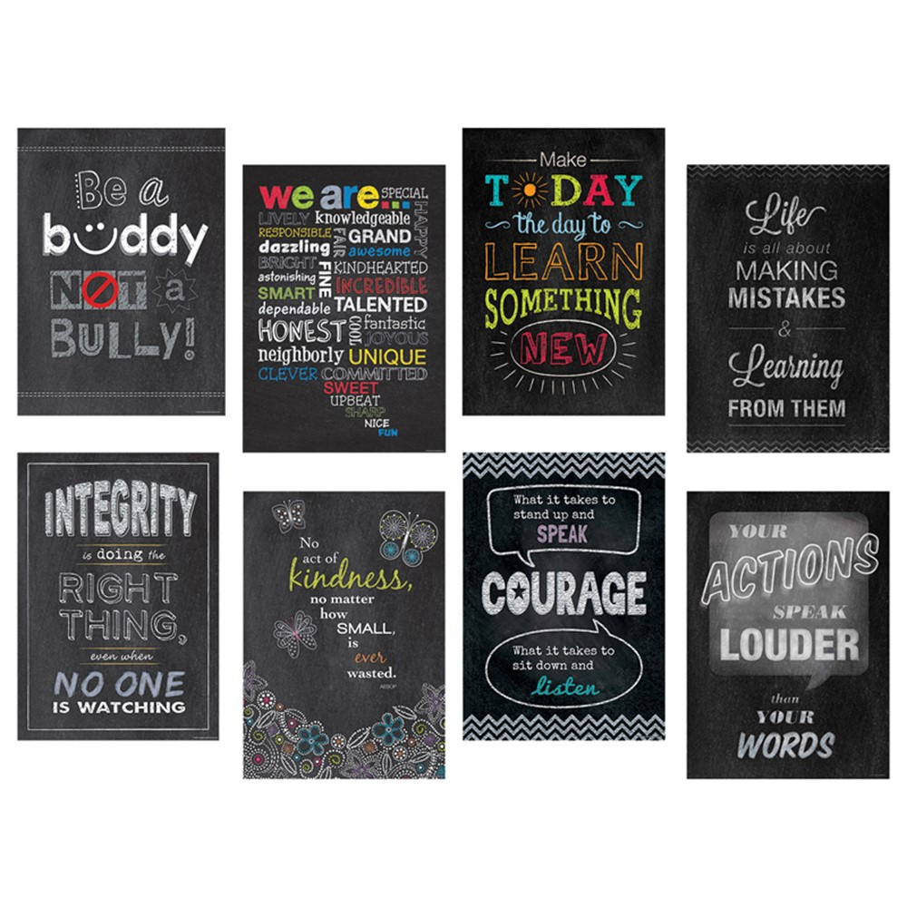 CTP6686 - Inspire U Posters Set Of 8 in Motivational