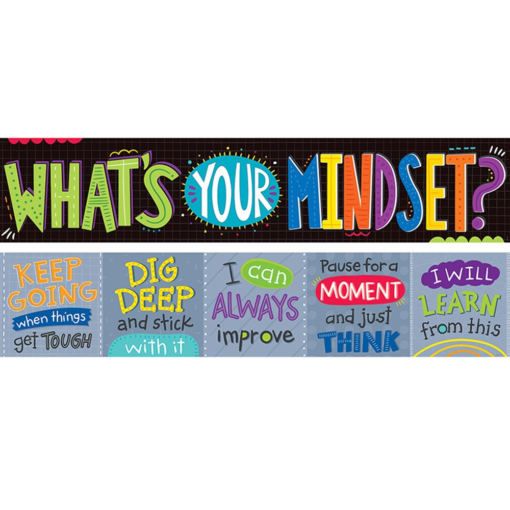 CTP8151 - Whats Your Mindset 2 Sided Banner in General