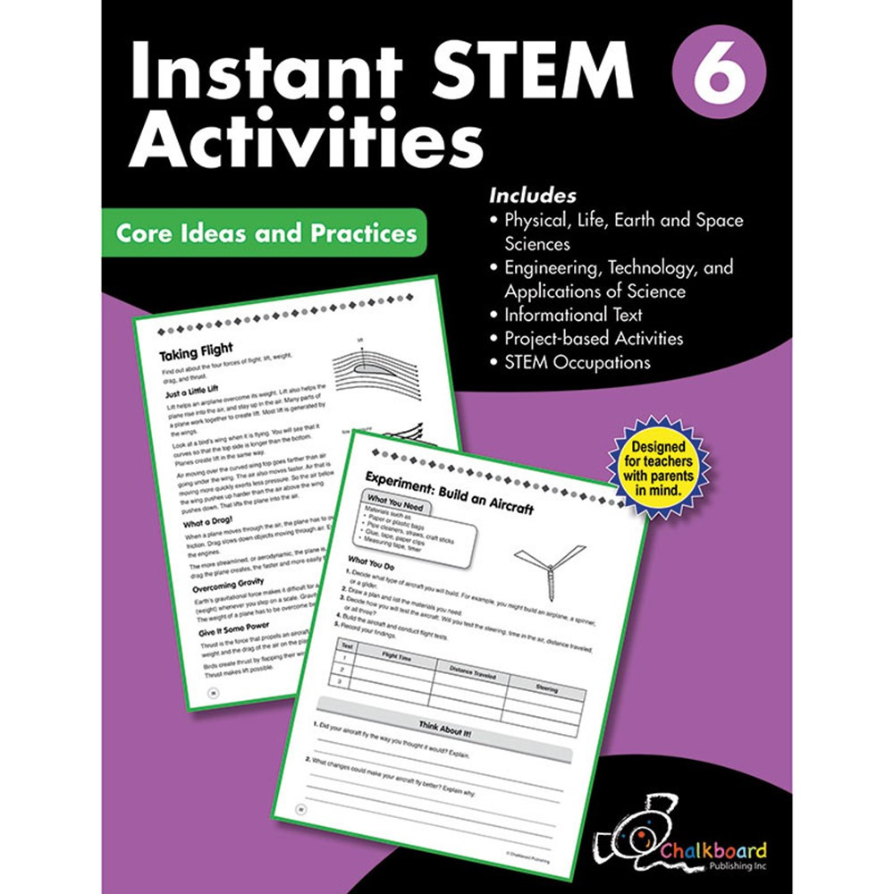 CTP8198 - Gr6 Instant Activities Workbook Stem in General